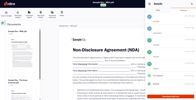 Audit Trail 1
