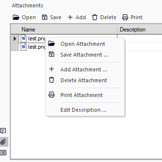Delete Attachments