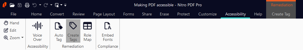 Accessibility tools